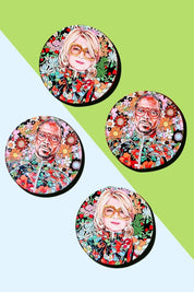 Tart by Taylor Best Buds Coasters - Set of 4