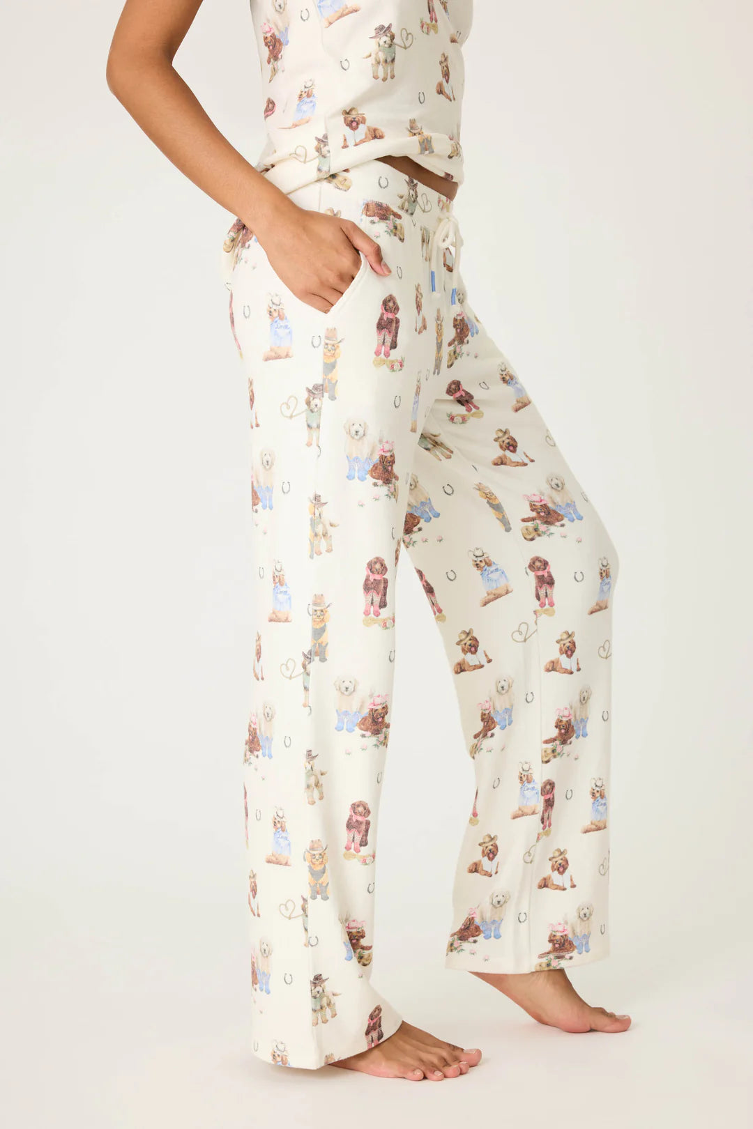 PJ Salvage Ruff On The Range- Open Leg Pant