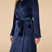 Serenity Wrap Robe - Midnight