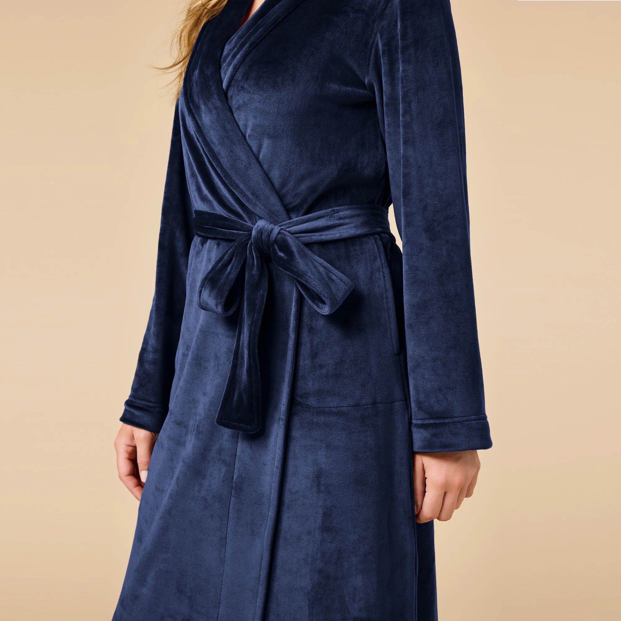 Serenity Wrap Robe - Midnight