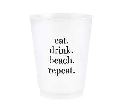 Frost Cup - Eat. Drink. Beach. Repeat.