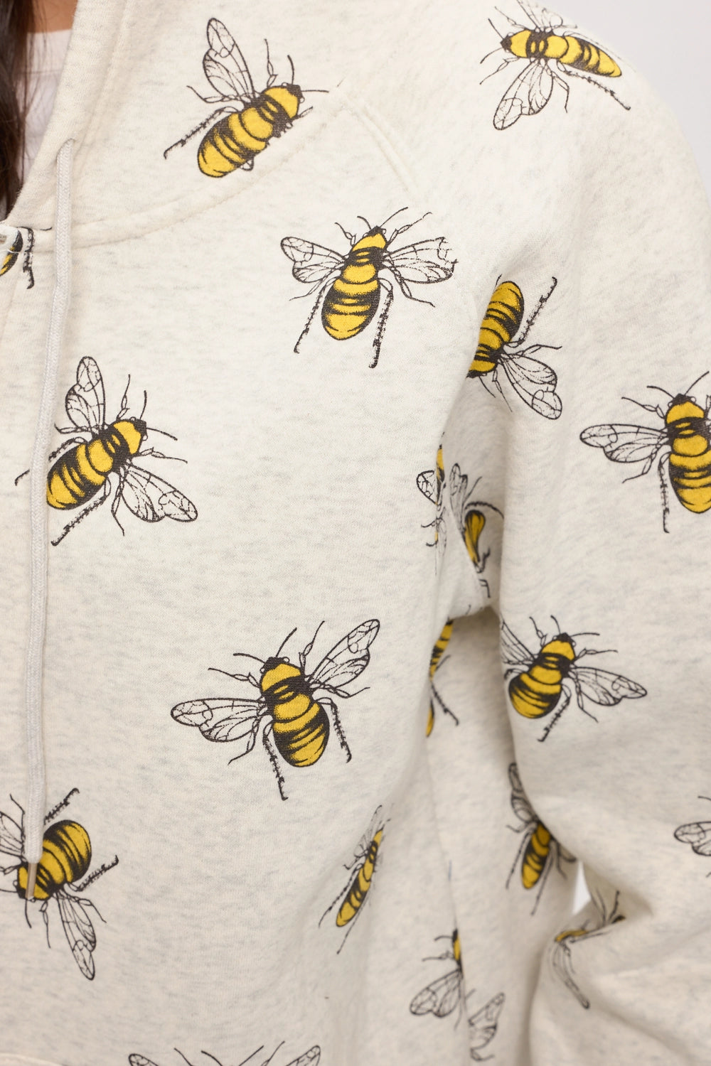 Zip Up Hoodie - Bumble Bee