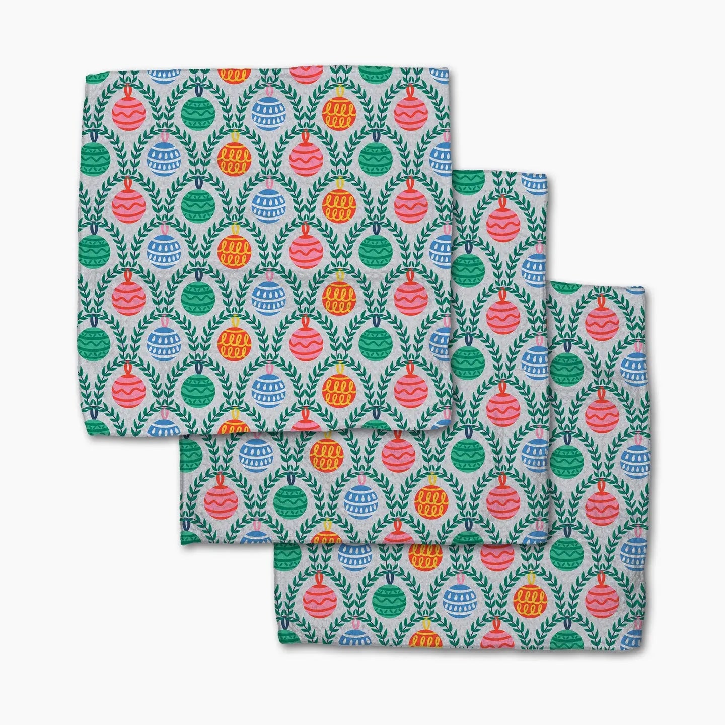 Dishcloth Set - Christmas Ornaments