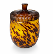 Woodfire Glass Acorn Candle