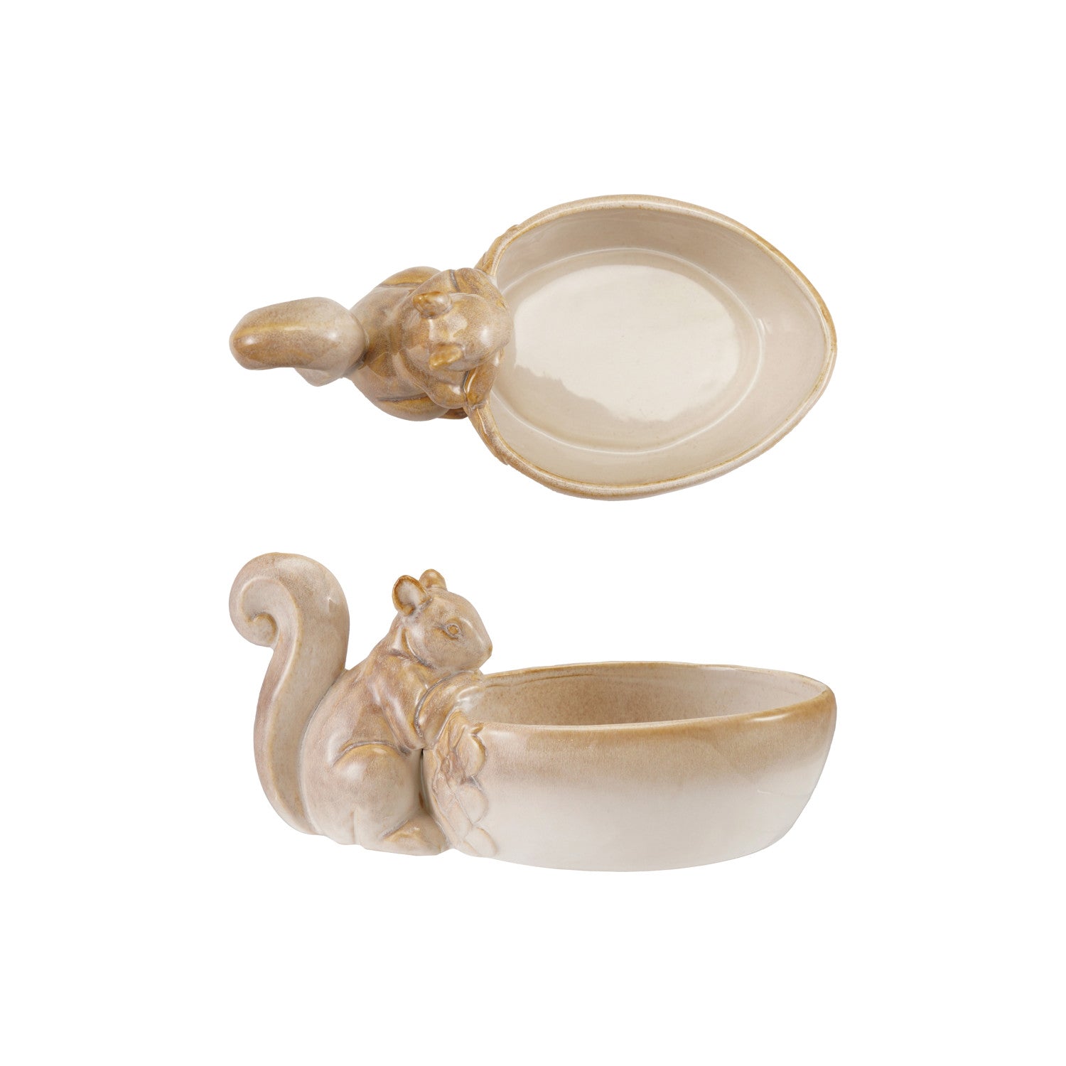 Squirrel Stoneware Bowl