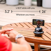 U BOT BLACK - CAMERA BOT WITH SMART FACIAL RECOGNITION