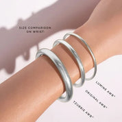 Budha Girl -Silver Lumine All Weather Bangles