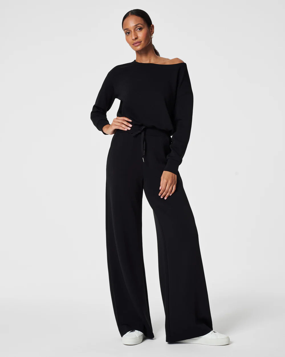 Spanx AirEssentials Off-Shoulder Jumpsuit