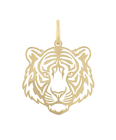 Clemson Tiger Filagree Charm