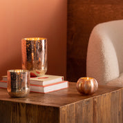 Woodfire Mercury Pumpkin Candle