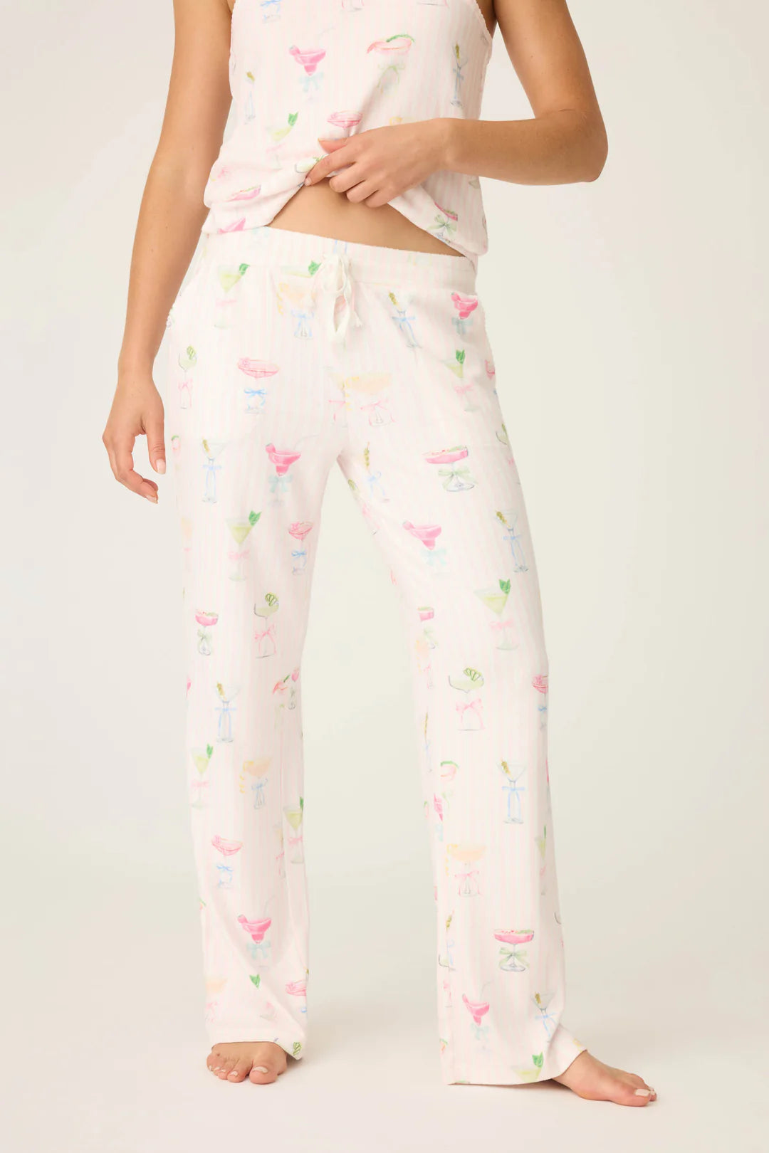 PJ Salvage Pretty Punch Open Leg Pants