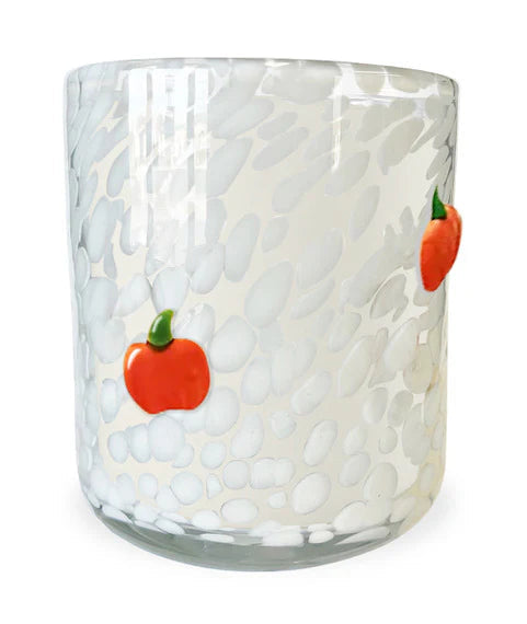 Pumpkin Patch Confetti Icon Candle- Pumpkin