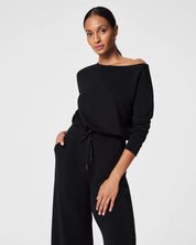 Spanx AirEssentials Off-Shoulder Jumpsuit