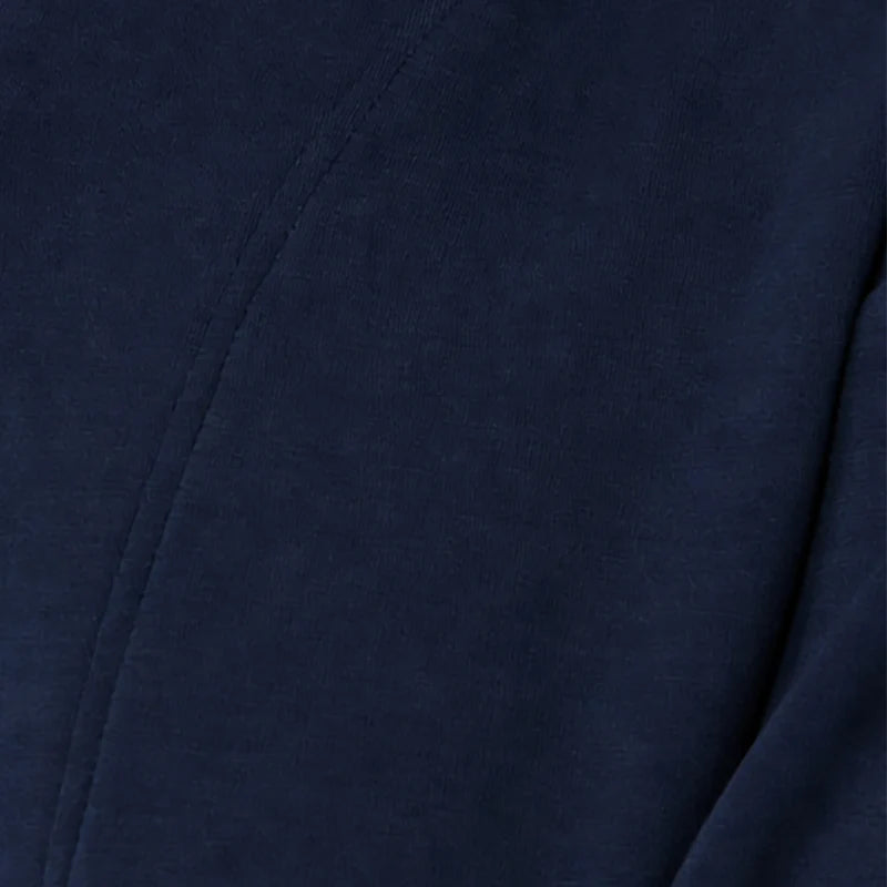 DreamTech Zip Mock Neck with Pant - Midnight