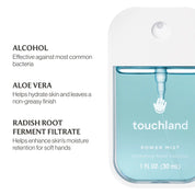 Touchland Hydrating Hand Sanitizer Power Mist / Frosted Mint