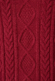 PJ Salvage Cozy Chenille Cable Knit Long Sleeve