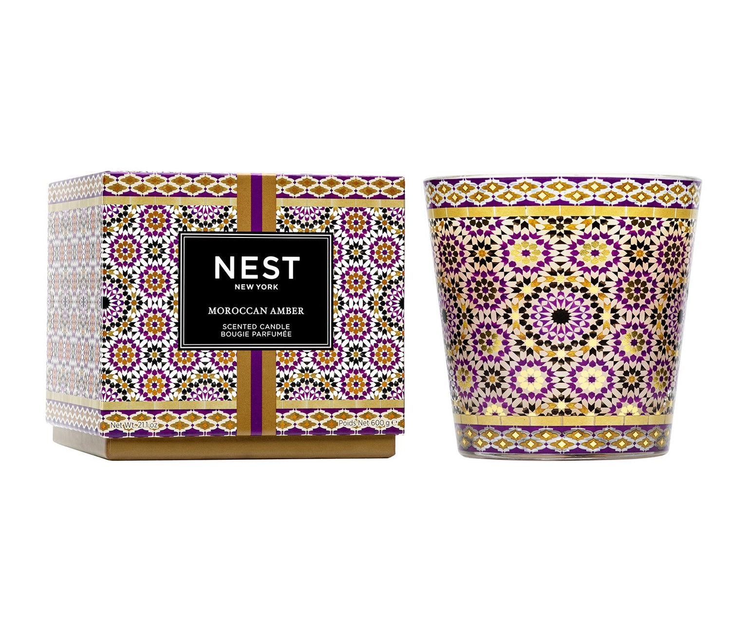 Moroccan Amber Specialty 3-Wick Candle