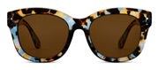 Peepers Sunglasses - Center Stage Blue Quartz