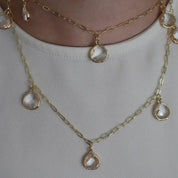 Eternity Necklace - Teardrop