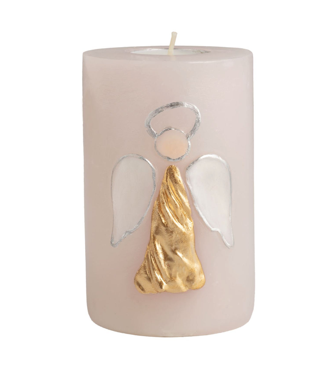 Gold Angel Refillable Candle