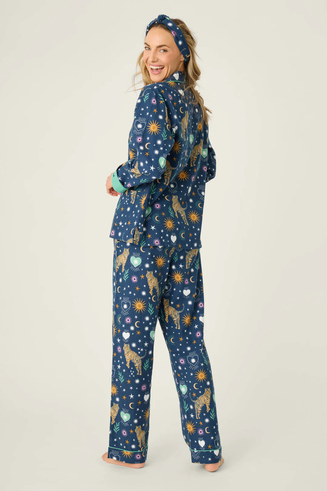 PJ Salvage Wild At Heart Flannel PJ Set