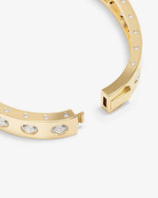 Ashley Rodeo Lock Cuff 9mm- Gold