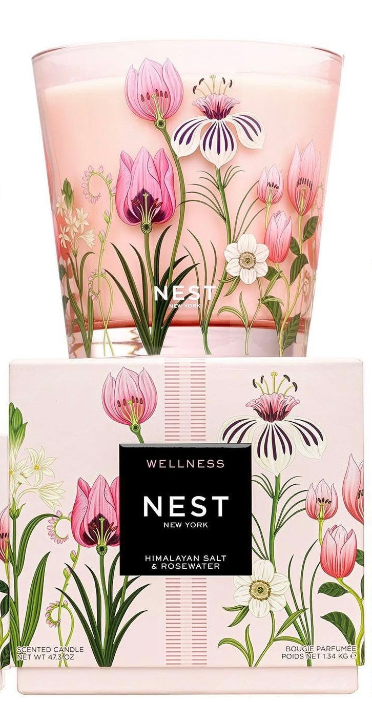 Himalayan Salt & Rosewater Specialty Luxury Candle