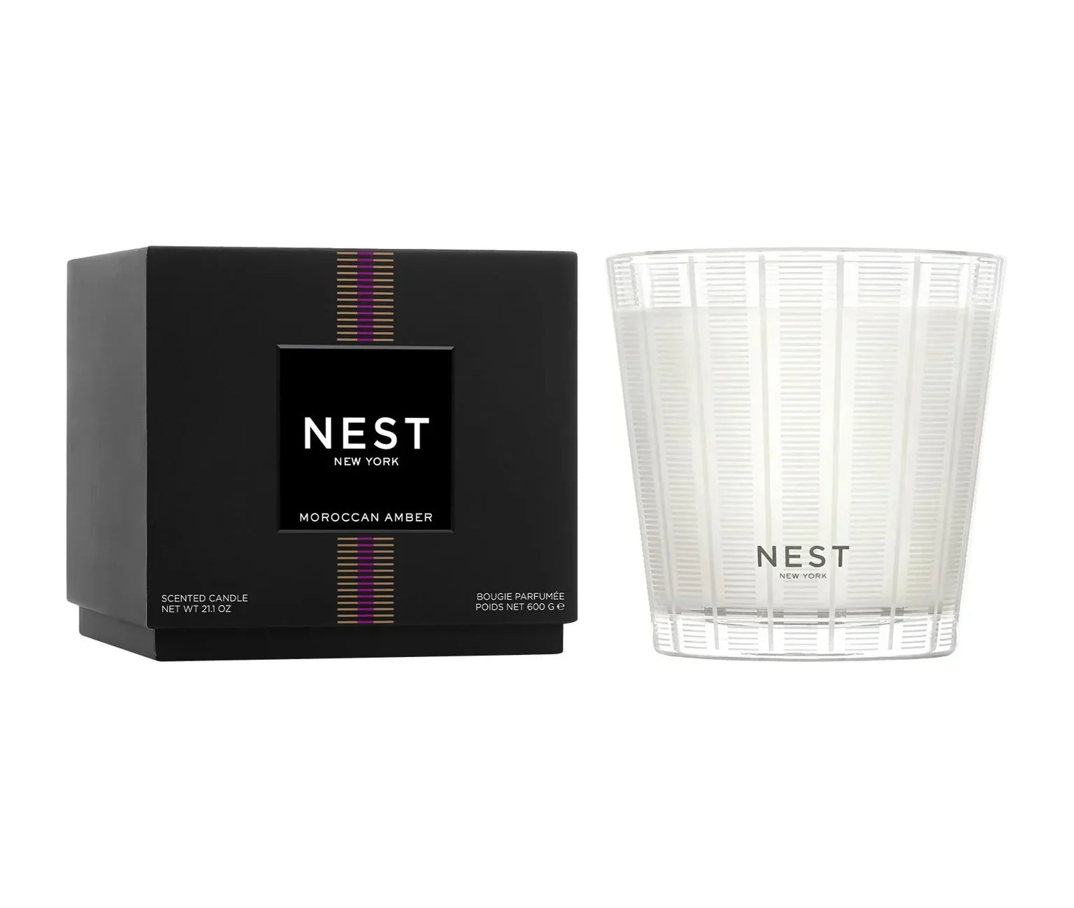 Moroccan Amber 3-Wick Candle
