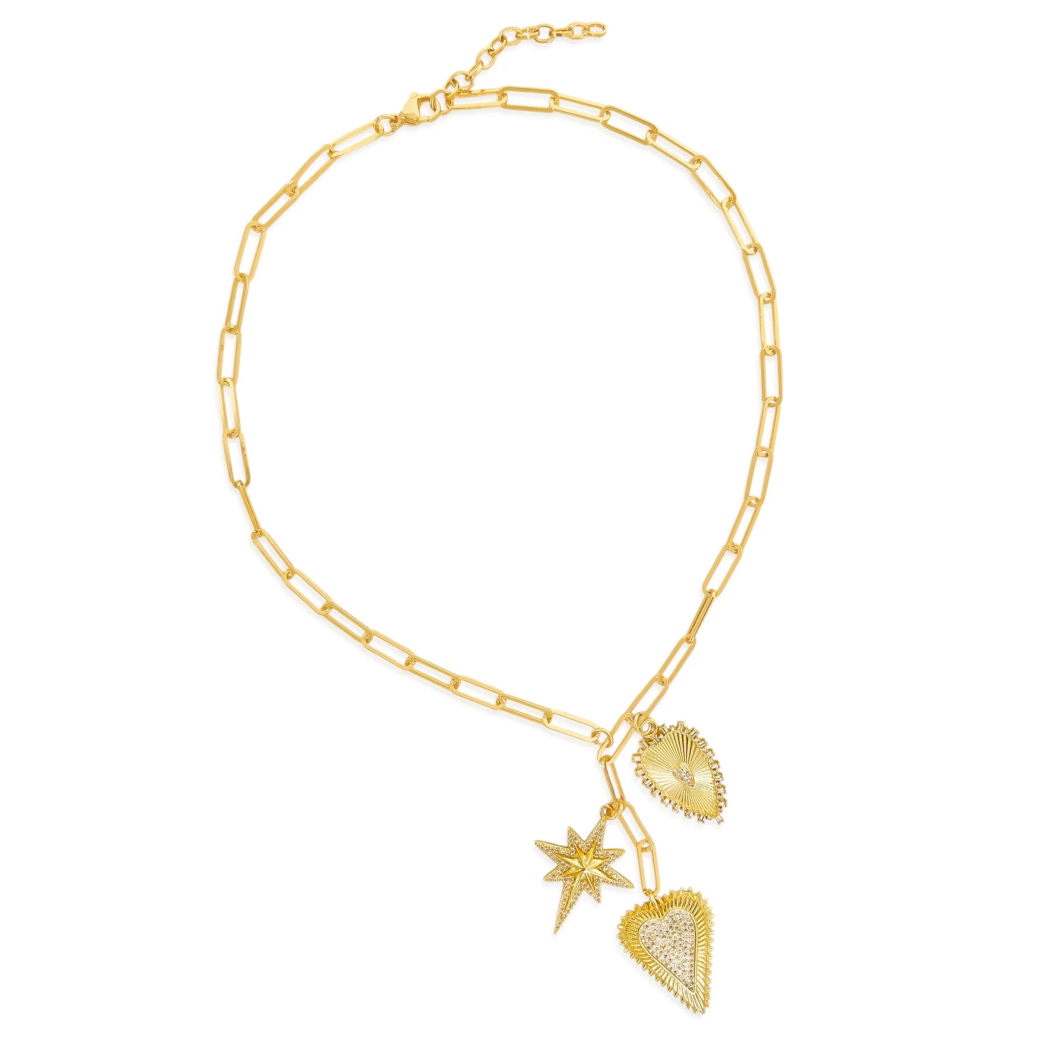 Cluster Charm Necklace