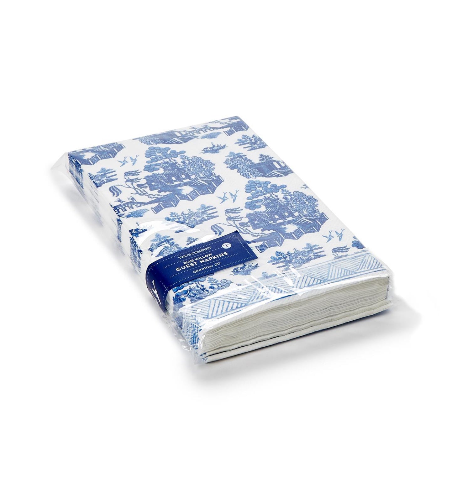 Blue Willow 3-Ply Guest Napkins