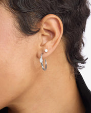 She’s on Point Hoops - Silver 1”