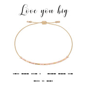 Dot & Dash Bracelet- Love You Big