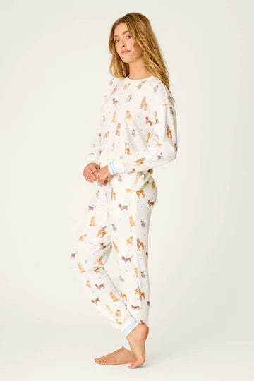 PJ Salvage Pajama Set - Meet Me in Pawris