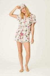 Saddle Up Western Print 3-Piece PJ Set