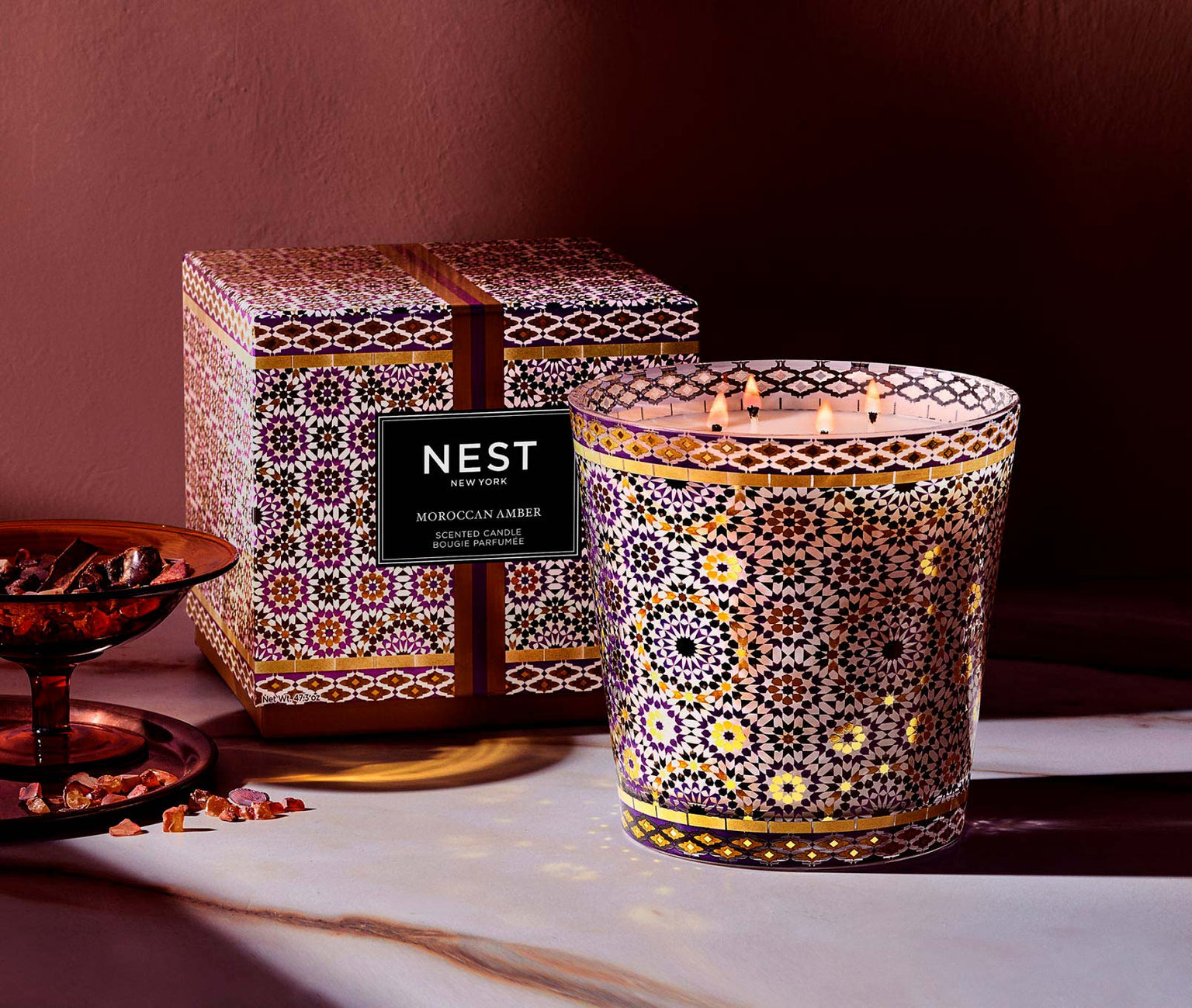 Moroccan Amber Specialty Luxury Candle