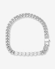 Julian Loves Diamonds Bracelet - Silver