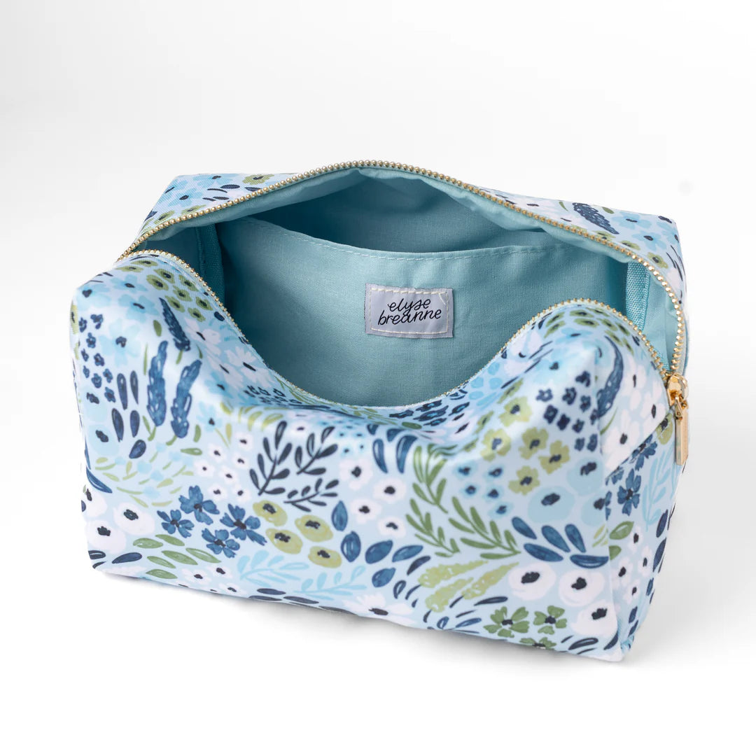 Cosmetic Bag - Waterfall Floral