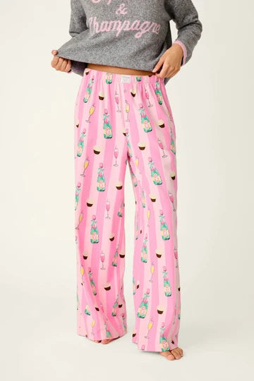 PJ Salvage- Cupcakes & Champagne Flannel Pajama Pants