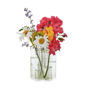 Connected Tube Flower Arranger Vase - Set of 7