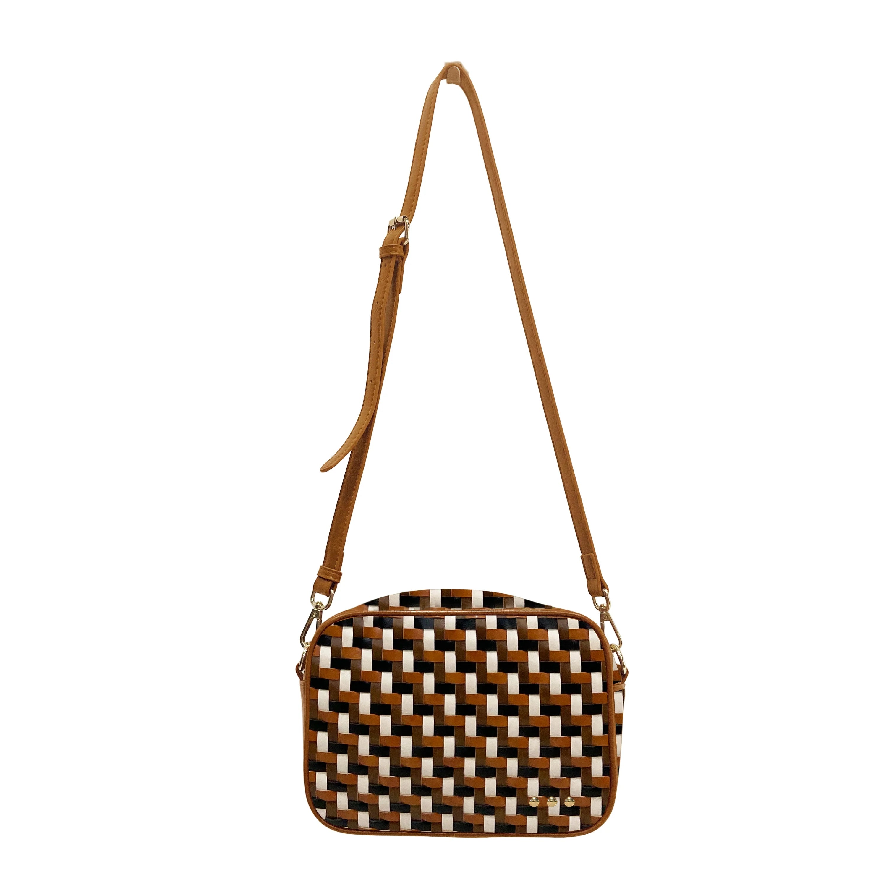 Willow Camera Crossbody Bag / Tri-Color