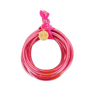 Budha Girl - Pink All Weather Bangles /set of 6