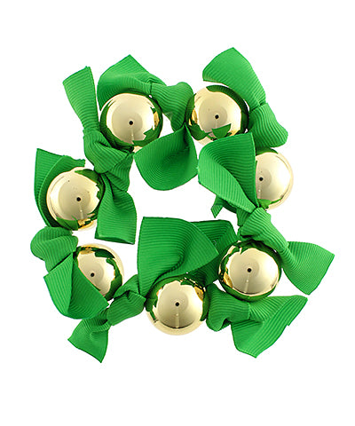 Bow and Gold Bracelet