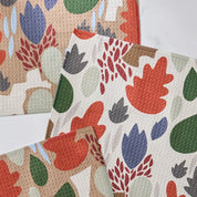 Dishcloth Set - Cut Paper Leaves