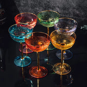 Champagne Coupe Set of 6- Vintage Art Deco
