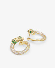 Jaguar Pave Illusion Hoops