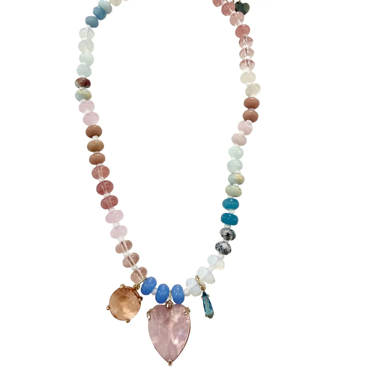 Simon Beaded Necklace - Pastel