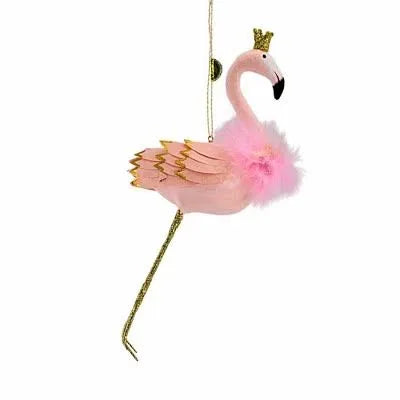 Ornaments- Heraldly Flamingo- Light Pink