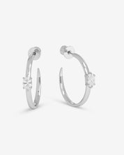 She’s on Point Hoops - Silver 1”