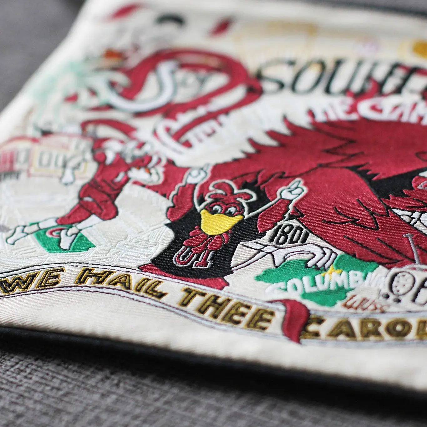 Collegiate Zip Pouch / South Carolina University