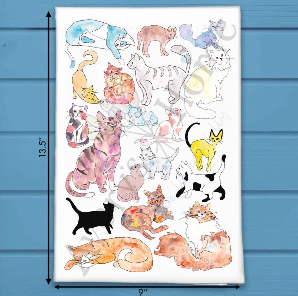 Kitchen Towel / Adorable Cats